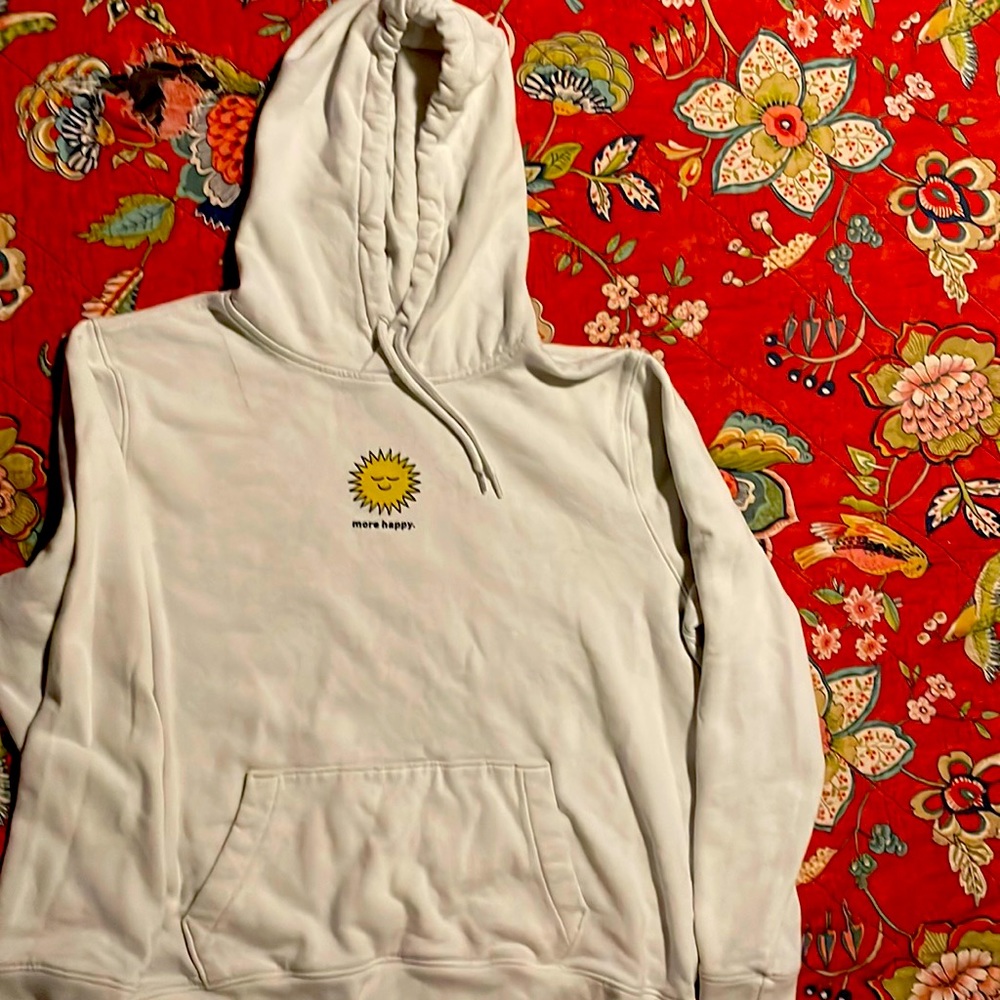 Hollister hoodie “more happy “